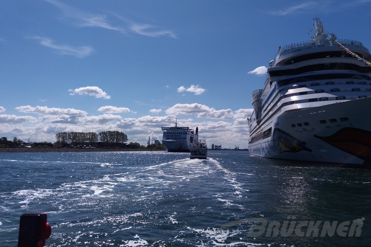 Fährüberfahrt Hohe Düne/Warnemünde