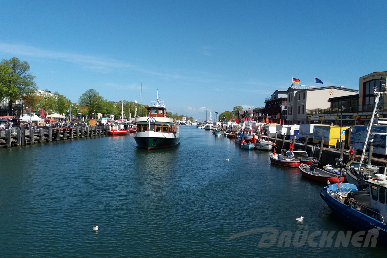 Alter Strom in Warnemünde